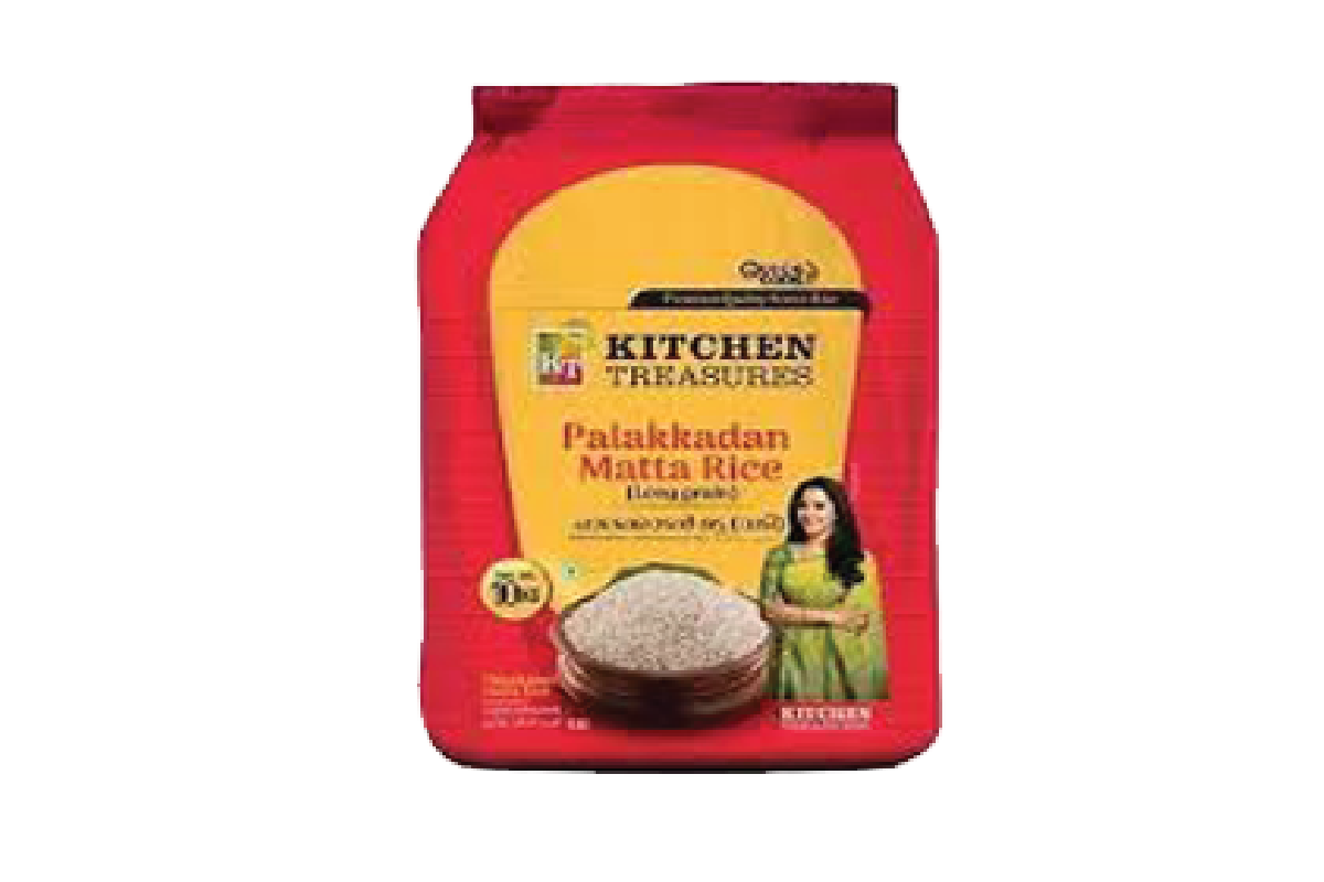 4 Kitchen Treasures Palakkadan Matta Rice 10 kg
